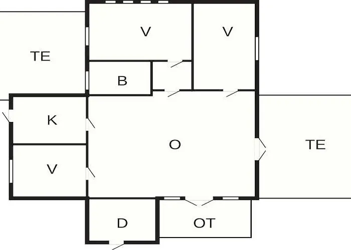 Feriehus 8 Person In Romo *